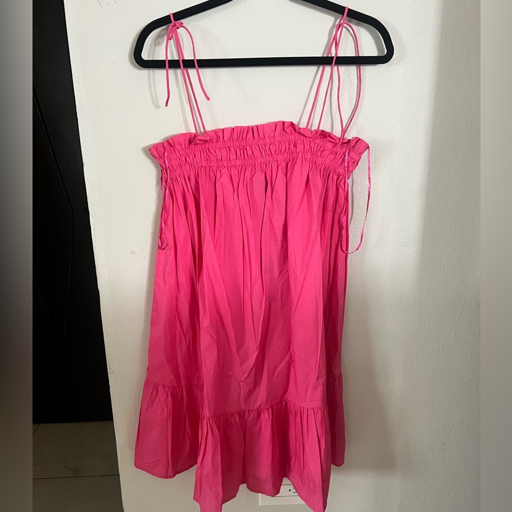 Strapless Pink Dress